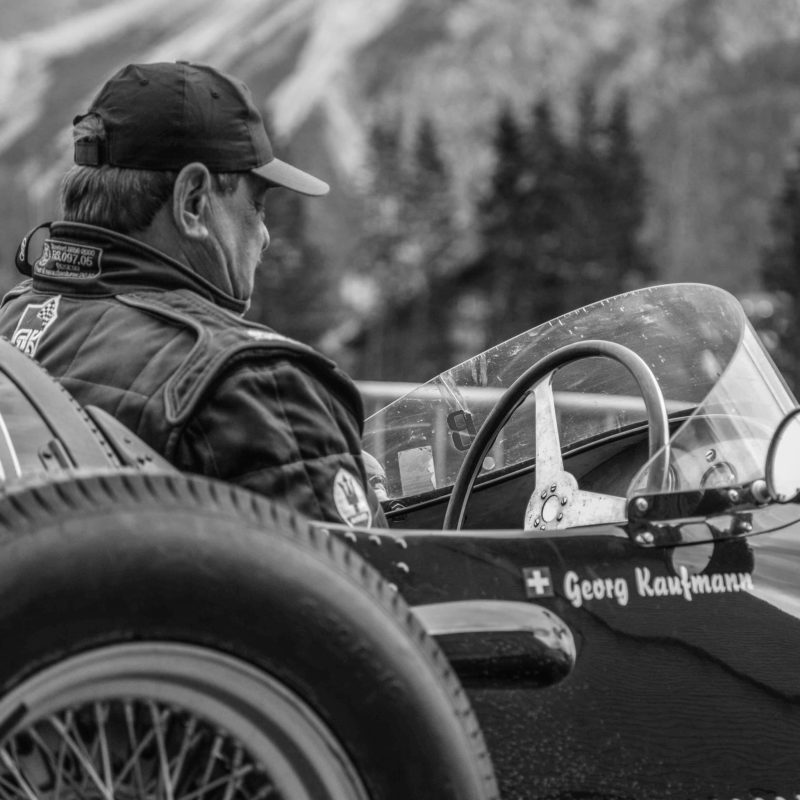 Georg Kaufmann im Maserati