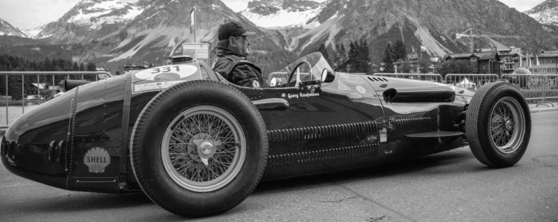 Georg Kaufmann im Maserati